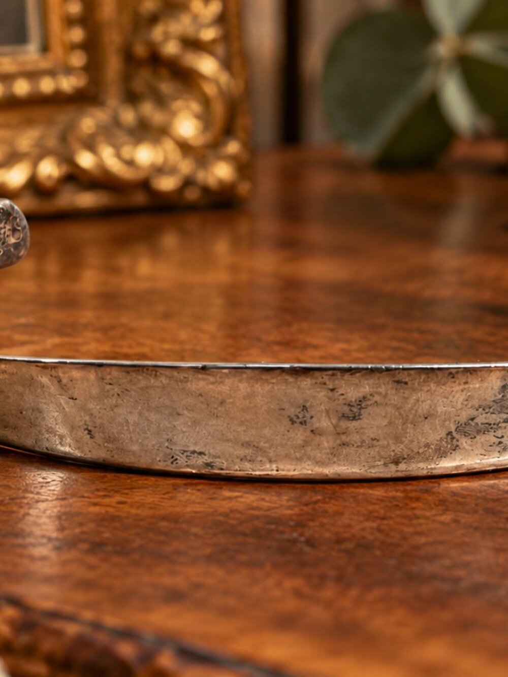 Vintage Jacob Hull B+D Denmark Silver-Plated Modernist Collar Necklace